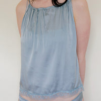【NEW】Silk Lace Camisole