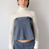 【NEW】Merino Wool 100% Sheer Turtle Neck