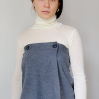 【NEW】Merino Wool 100% Sheer Turtle Neck