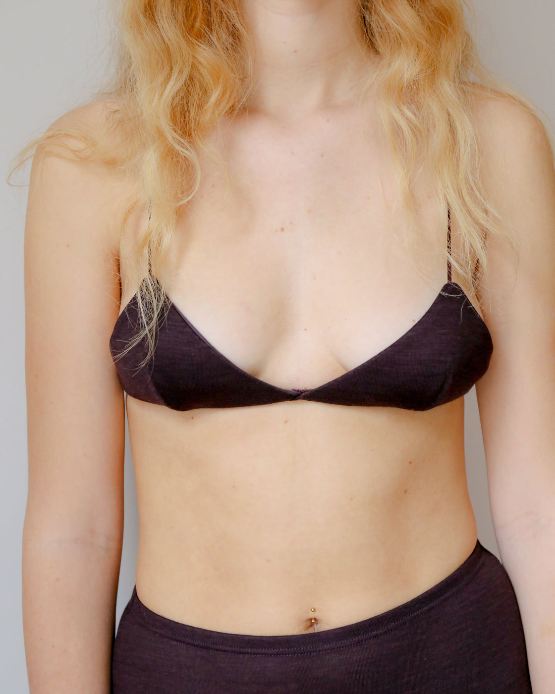 【NEW】Wool Triangle Bra