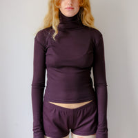 【NEW】Merino Wool 100% Sheer Turtle Neck