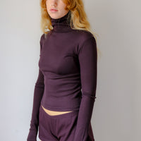 【NEW】Merino Wool 100% Sheer Turtle Neck