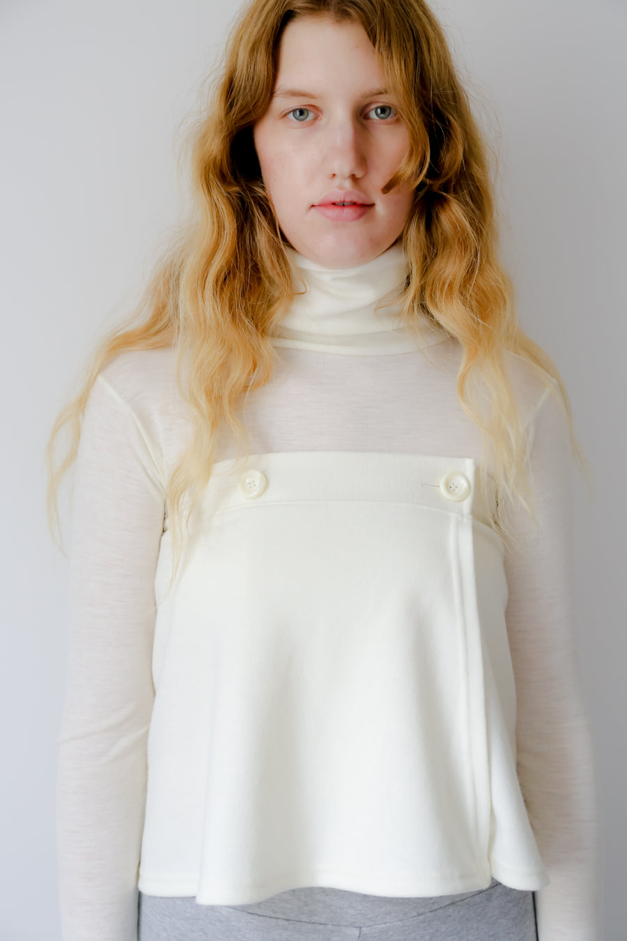 【NEW】Merino Wool 100% Sheer Turtle Neck