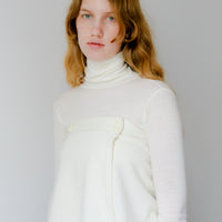 【NEW】Merino Wool 100% Sheer Turtle Neck