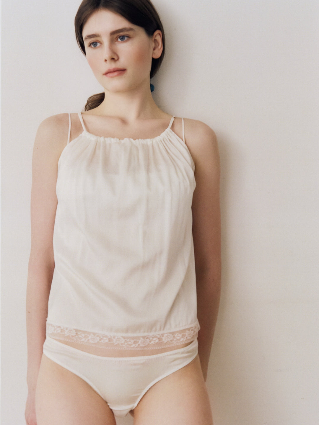 【NEW】Silk Lace Camisole