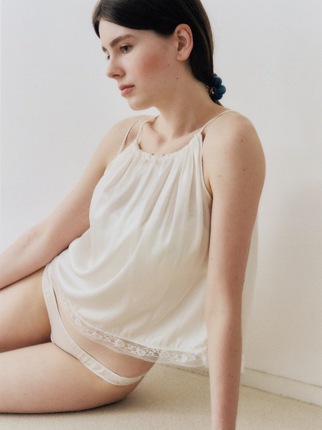 【NEW】Silk Lace Camisole