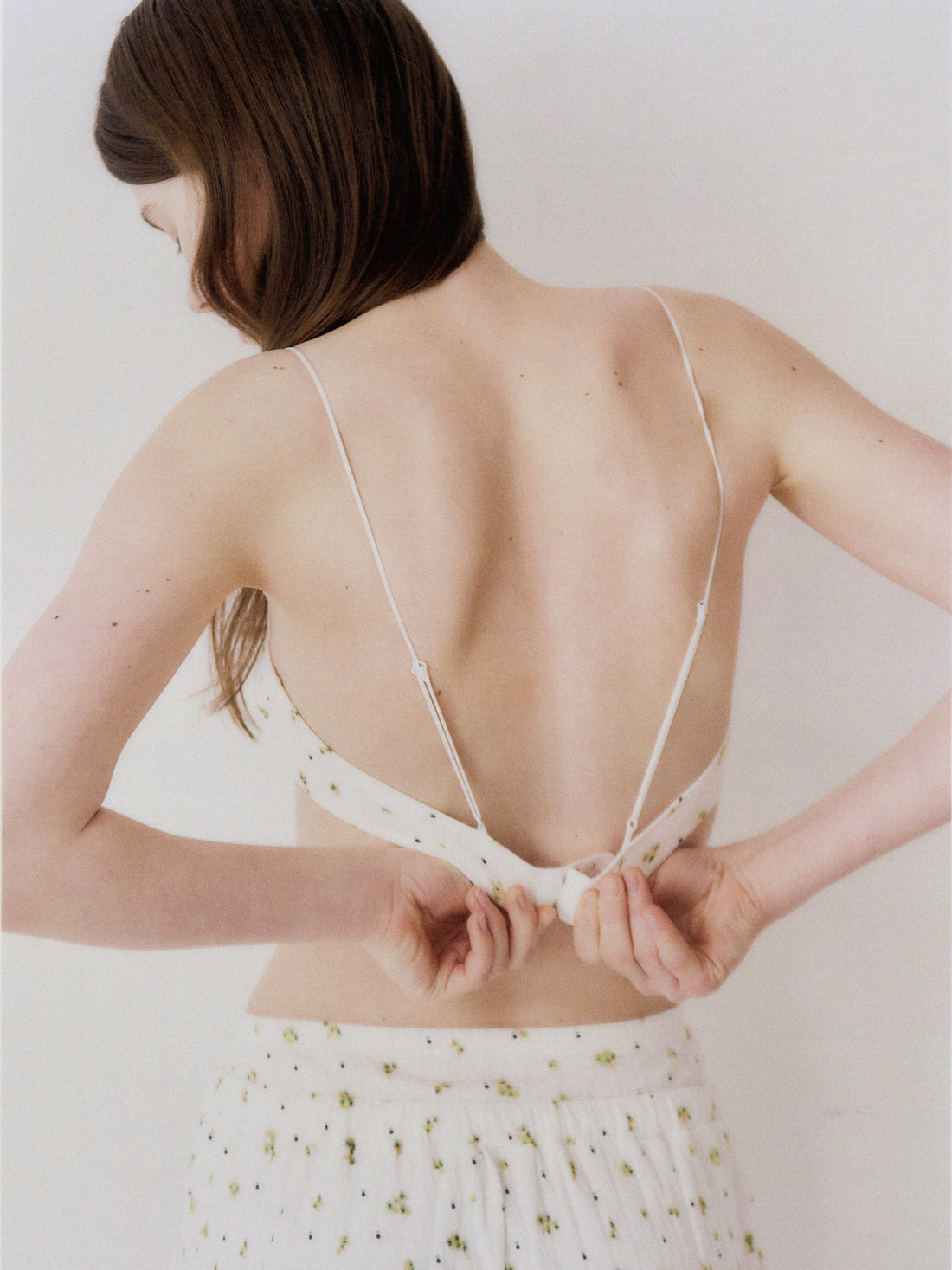 【NEW】Flower Dots Bra