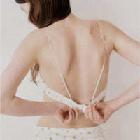 【NEW】Flower Dots Bra