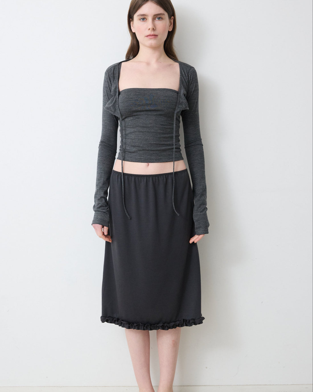 【NEW】Wool Pajama Skirt