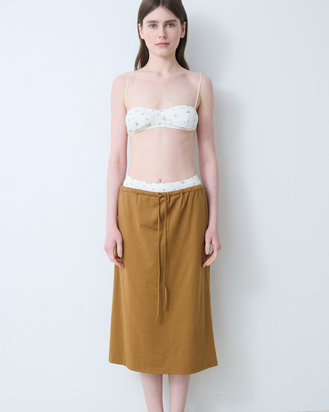 【NEW】Cotton Long Skirt