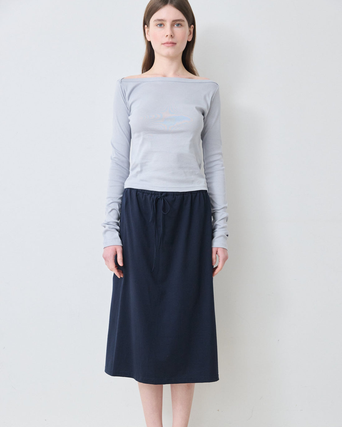 【NEW】Cotton Long Skirt