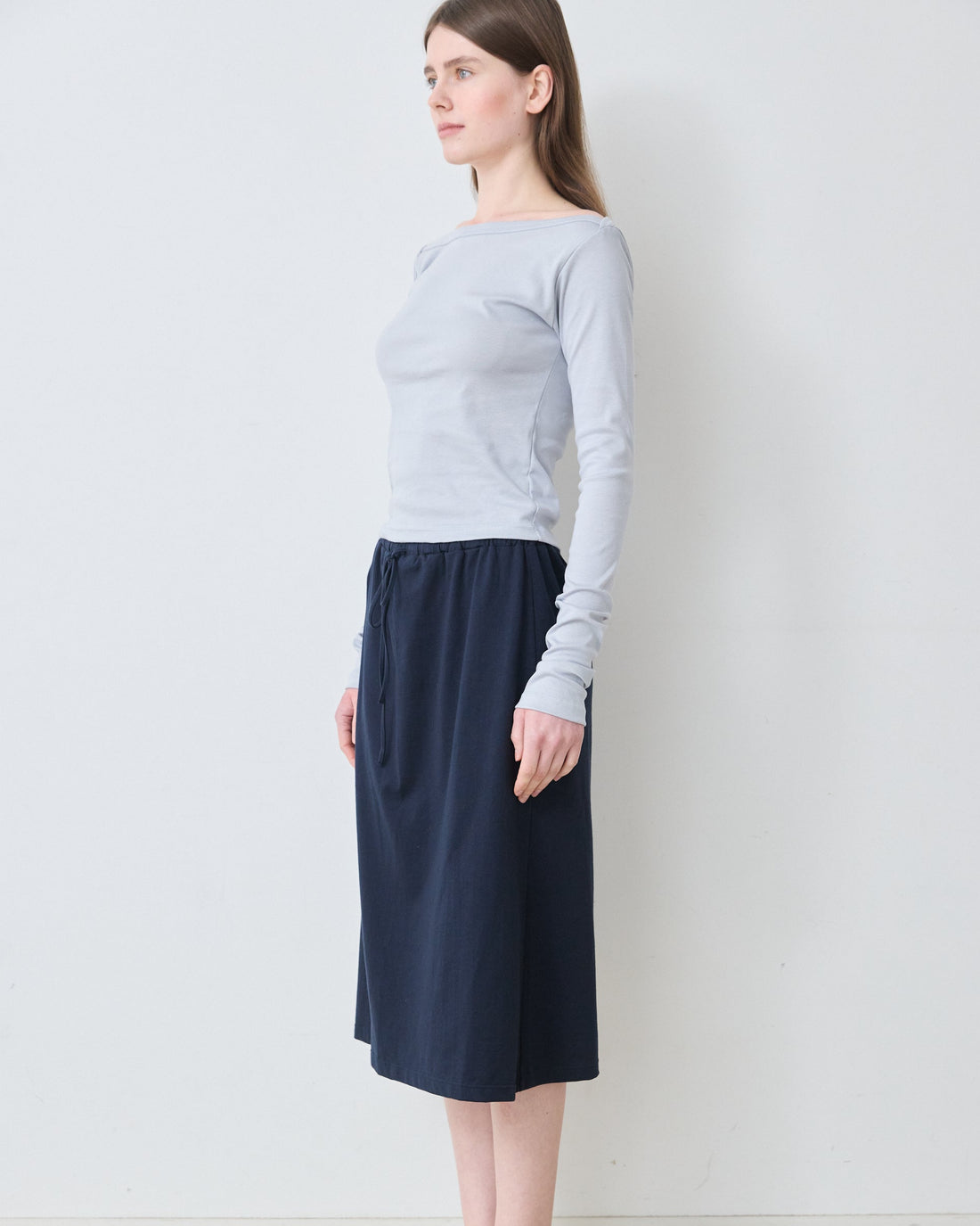 【NEW】Cotton Long Skirt
