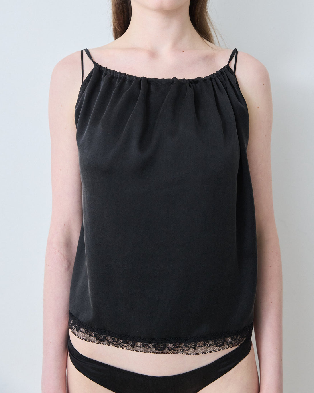 【NEW】Silk Lace Camisole
