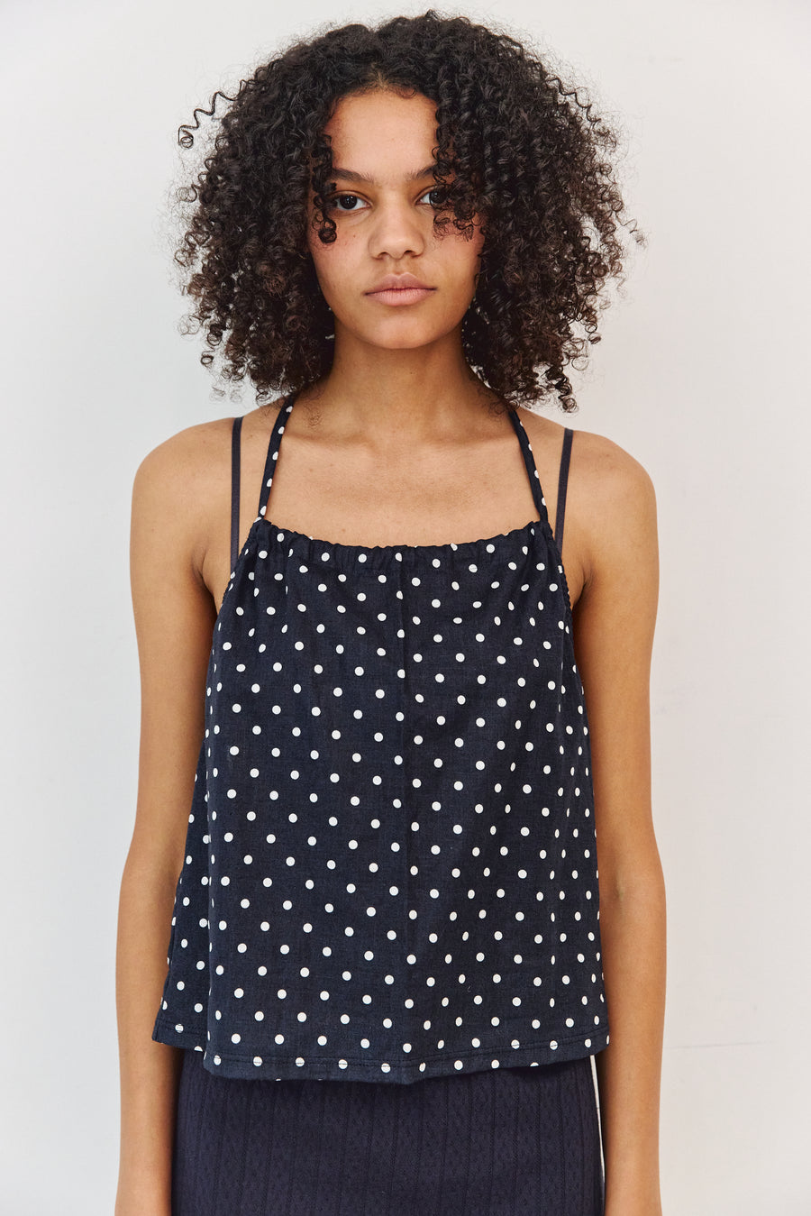 【NEW】Polka Dots 2way Tops