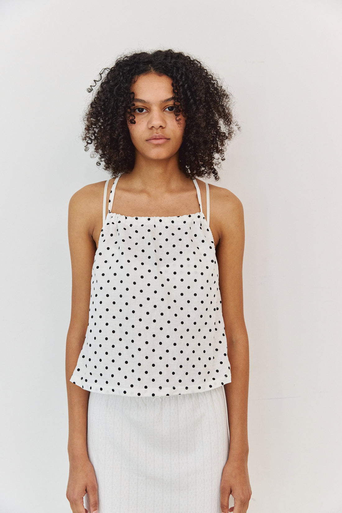 【NEW】Polka Dots 2way Tops