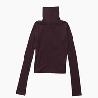 【NEW】Merino Wool 100% Sheer Turtle Neck