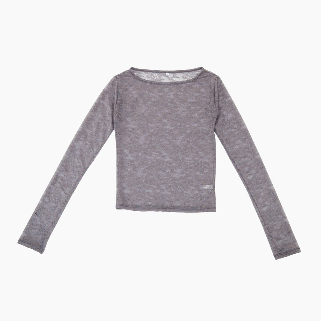 【NEW】Lace Boat Neck T-shirts