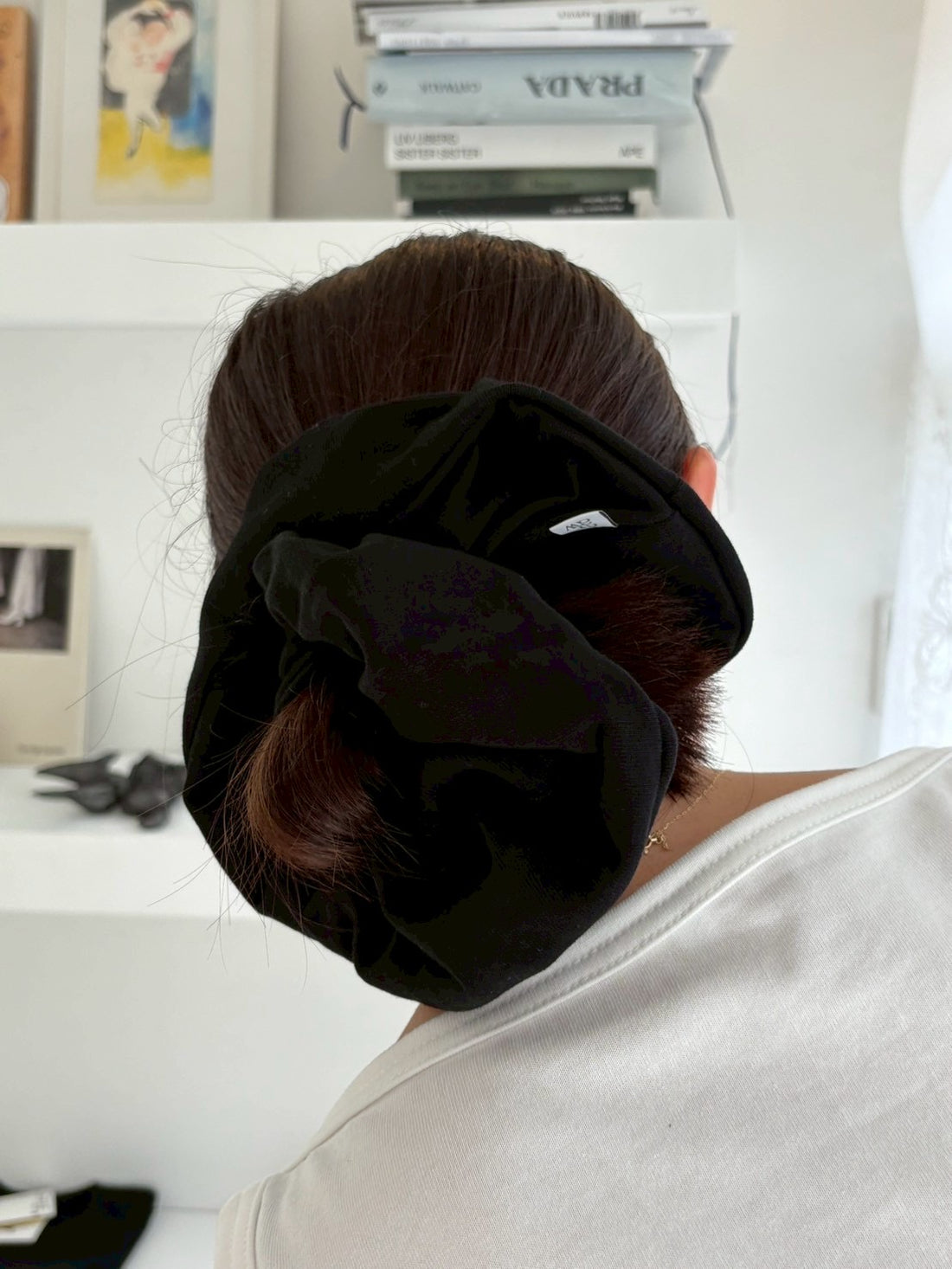 【NEW】draw Tag Big ChouChou ( Size:XL )