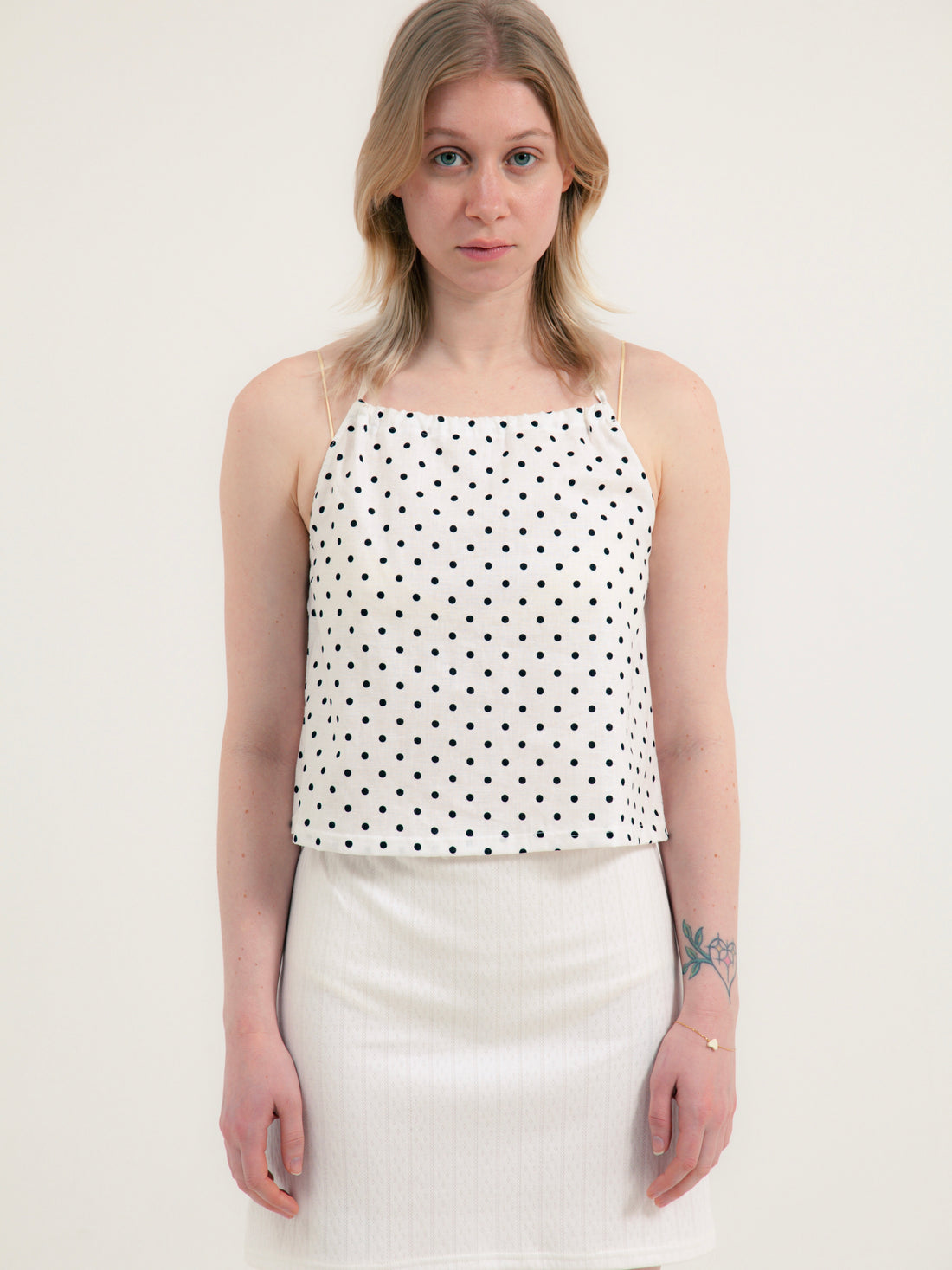 【NEW】Polka Dots 2way Tops