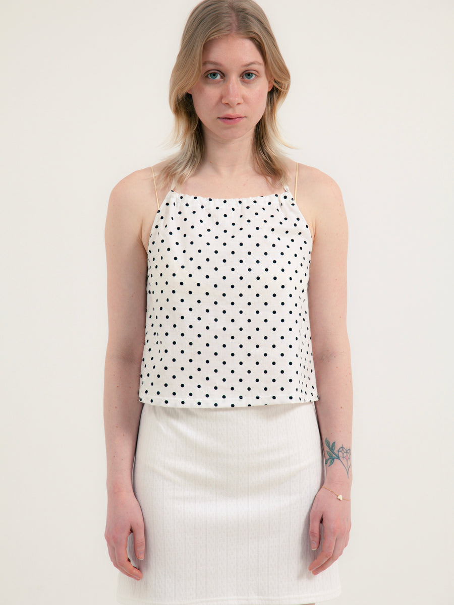 【NEW】Polka Dots 2way Tops