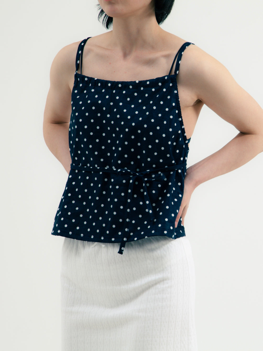 【NEW】Polka Dots 2way Tops