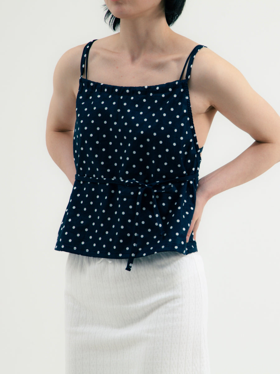 【NEW】Polka Dots 2way Tops