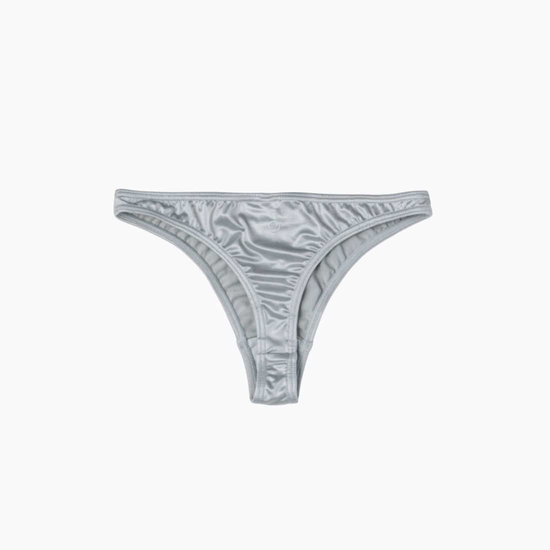 "D"Logo Satin Tanga Shorts