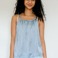 【NEW】Silk Lace Camisole