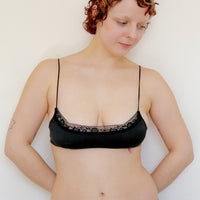 【NEW】Silk Oblong Bra