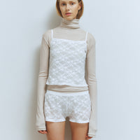 【NEW】Merino Wool 100% Sheer Turtle Neck