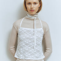 【NEW】Merino Wool 100% Sheer Turtle Neck