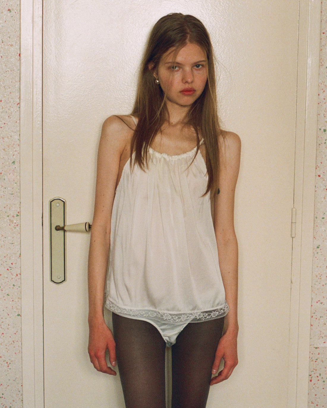 【NEW】Silk Lace Camisole