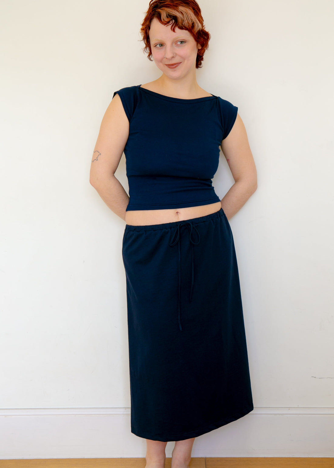 【NEW】Cotton Long Skirt