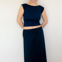 【NEW】Cotton Long Skirt