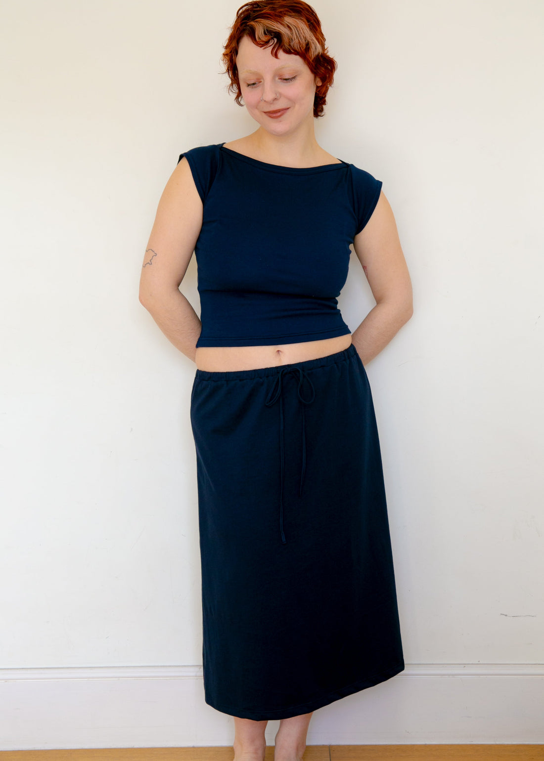 【NEW】Cotton Long Skirt