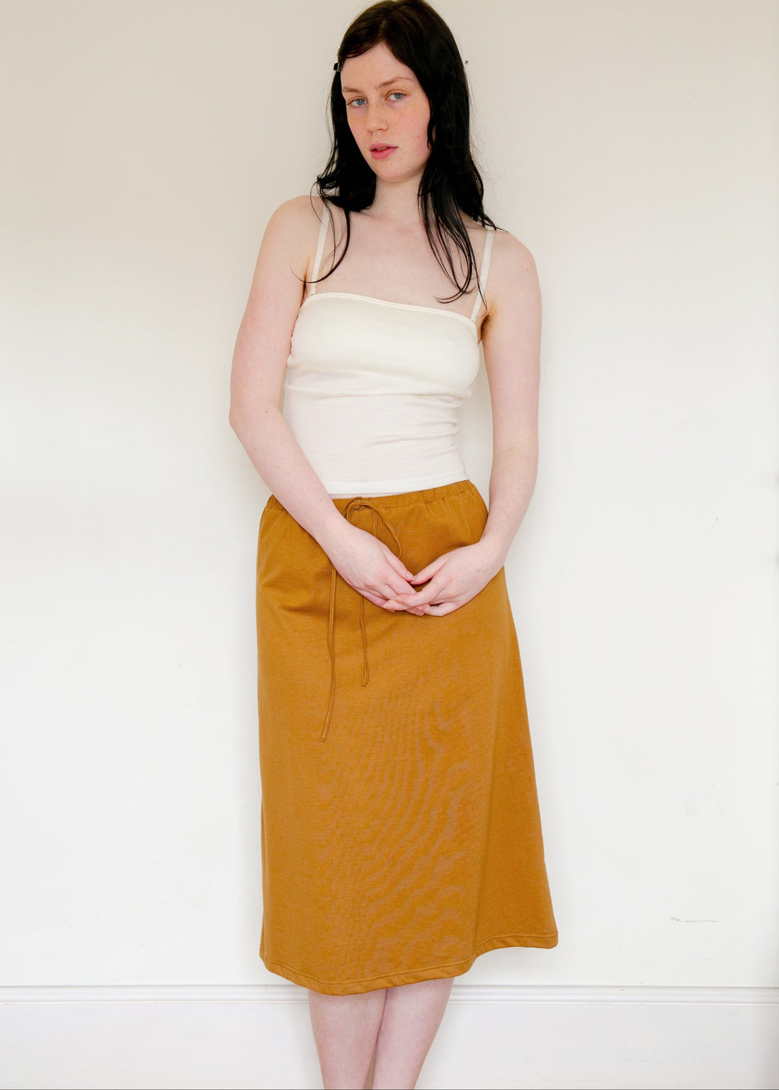 【NEW】Cotton Long Skirt