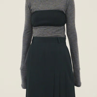 【NEW】Merino Wool 100% Sheer Turtle Neck