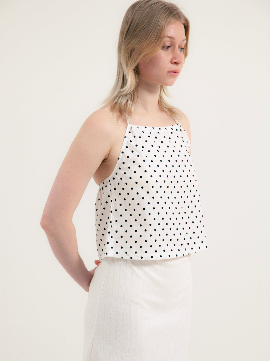 【NEW】Polka Dots 2way Tops