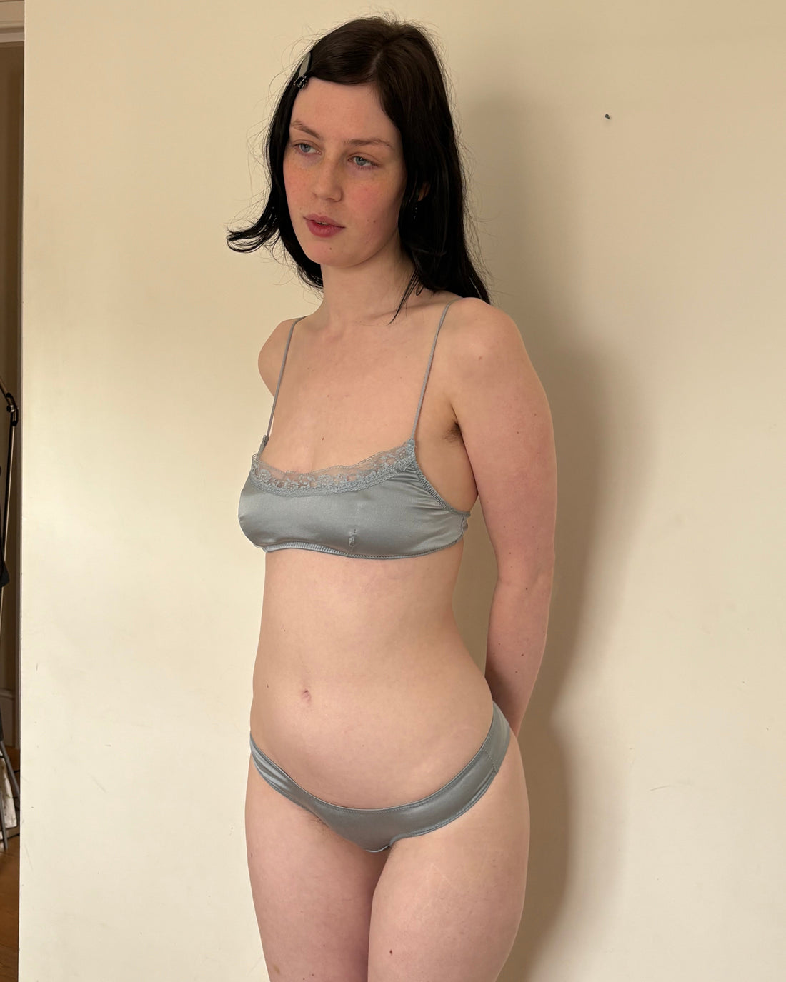 【NEW】Silk Oblong Bra