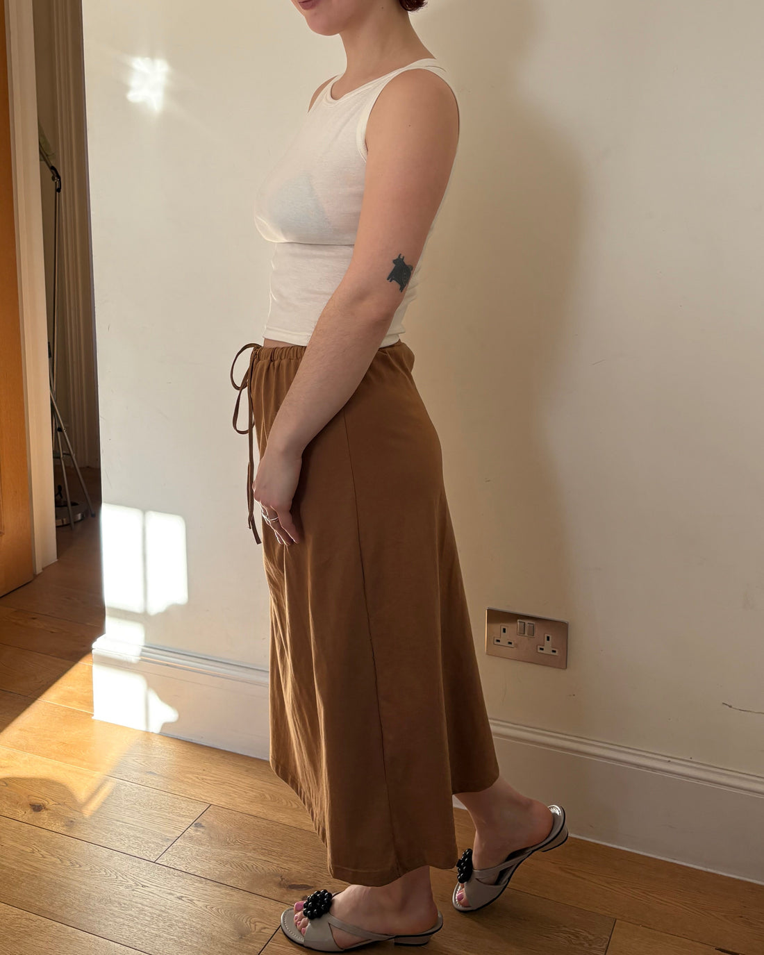【NEW】Cotton Long Skirt