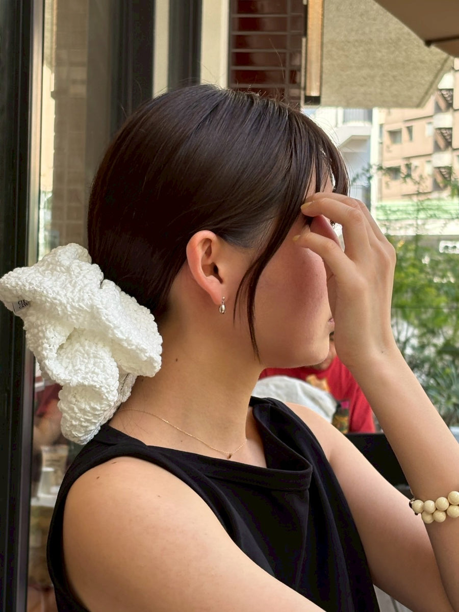 【NEW】draw Tag Big ChouChou ( Size:XL )