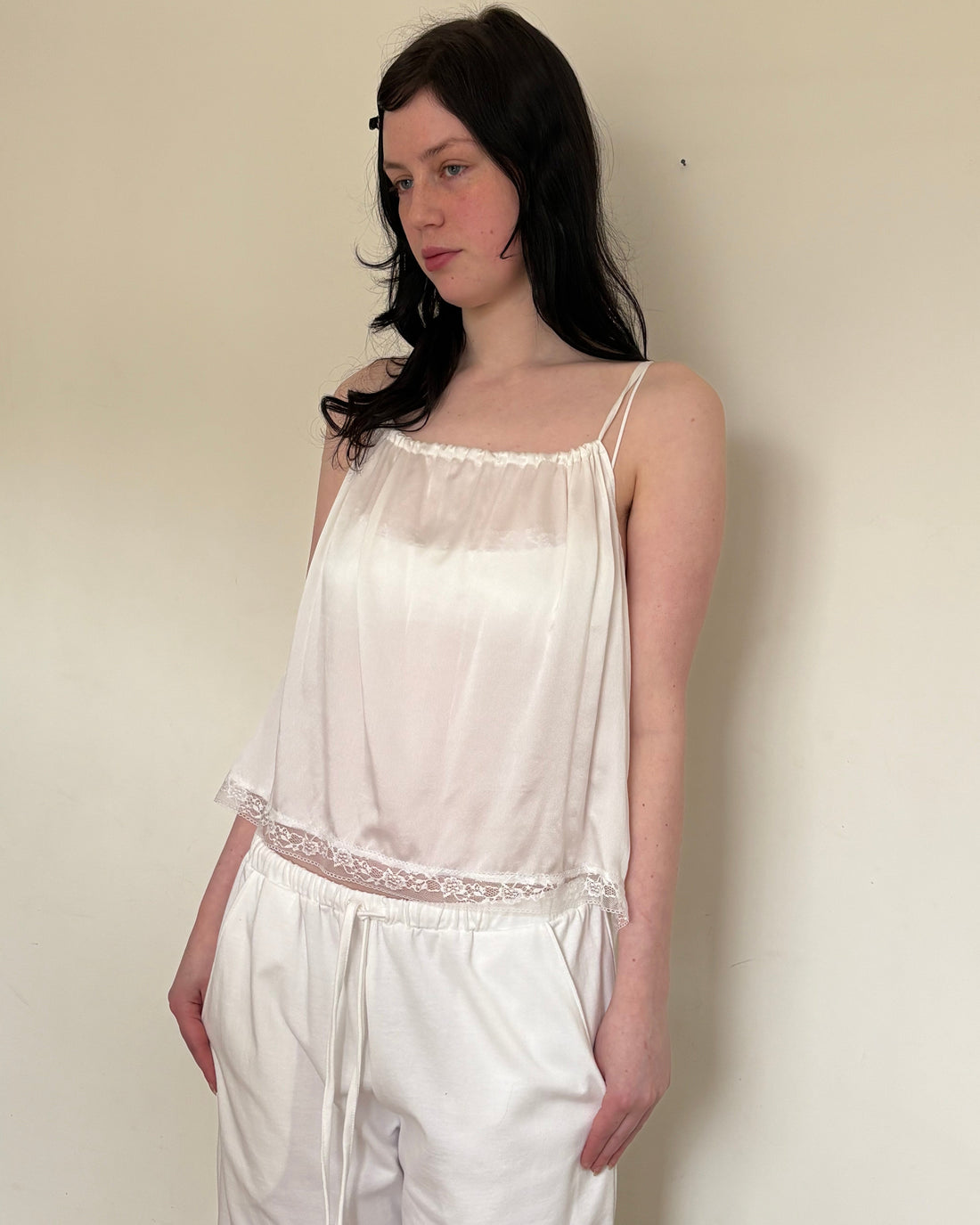【NEW】Silk Lace Camisole