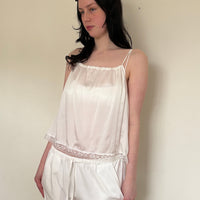 【NEW】Silk Lace Camisole
