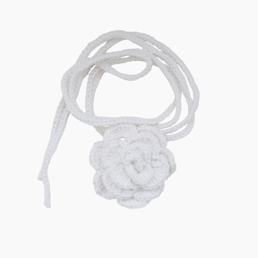 2way Knit Rose Choker