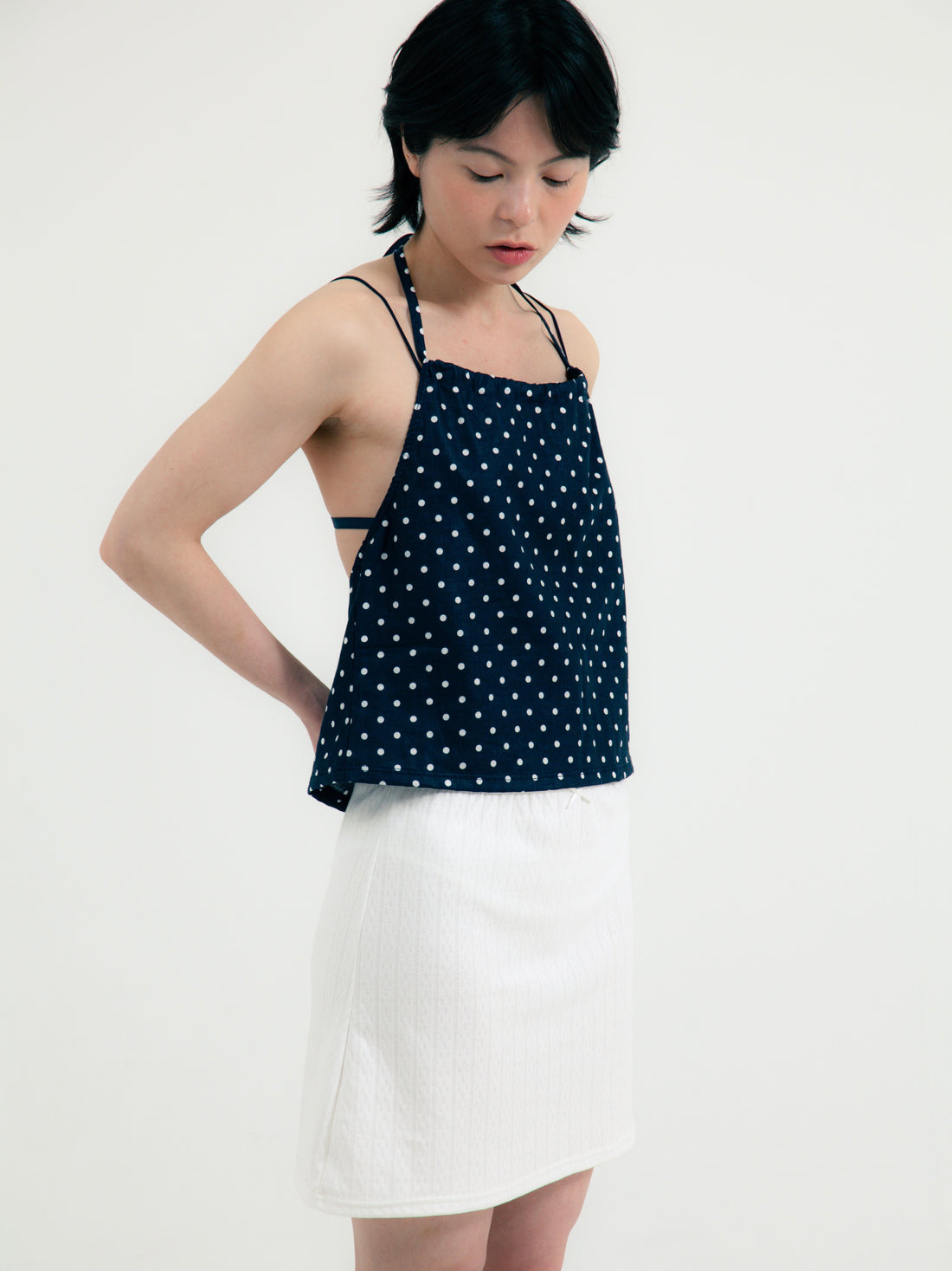 【NEW】Polka Dots 2way Tops