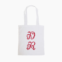 Embroidery Print Tote Bag