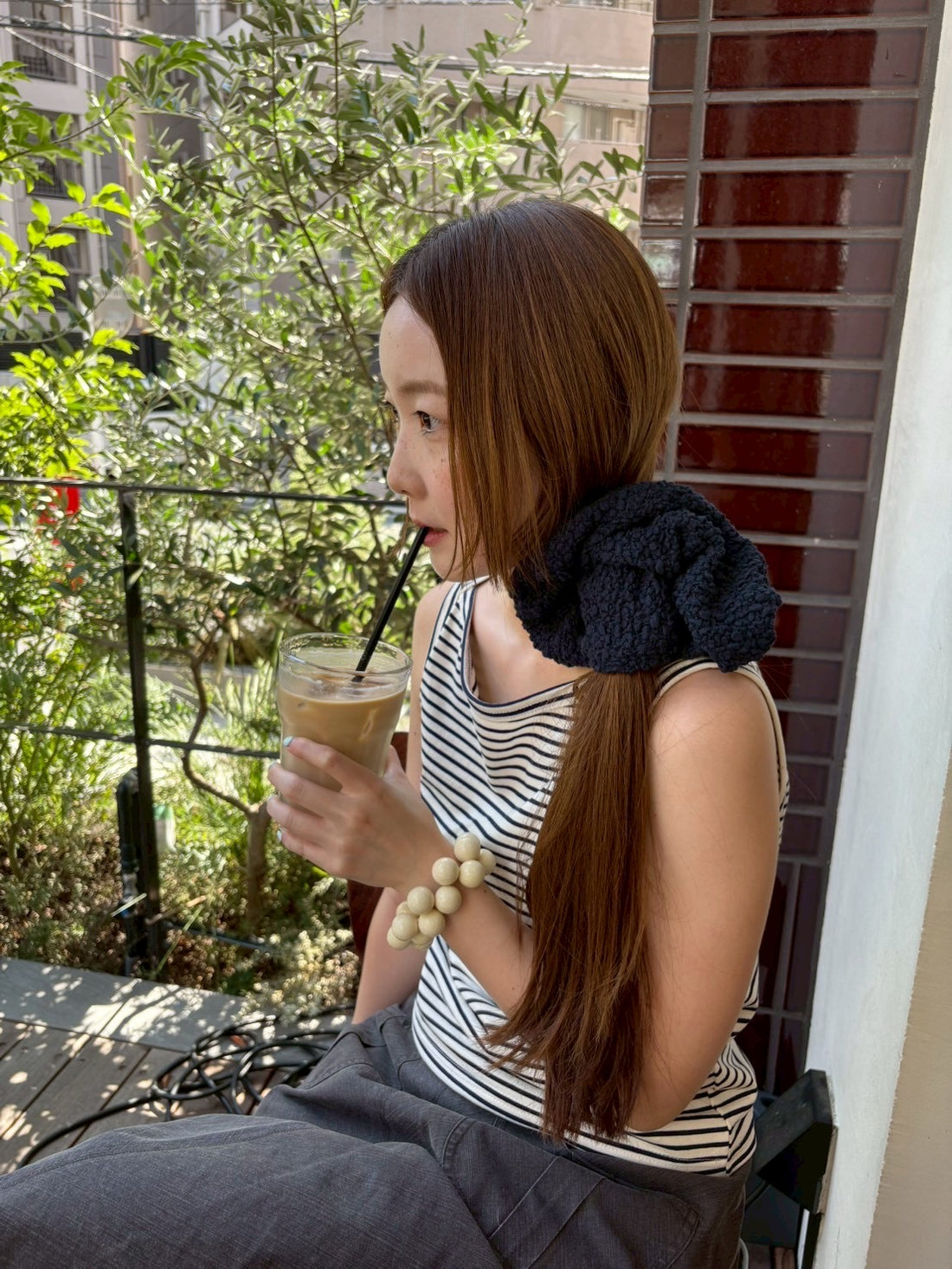 【NEW】draw Tag Big ChouChou ( Size:XL )