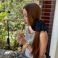 【NEW】draw Tag Big ChouChou ( Size:XL )