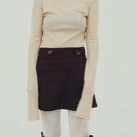 【NEW】Merino Wool 100% Sheer Turtle Neck