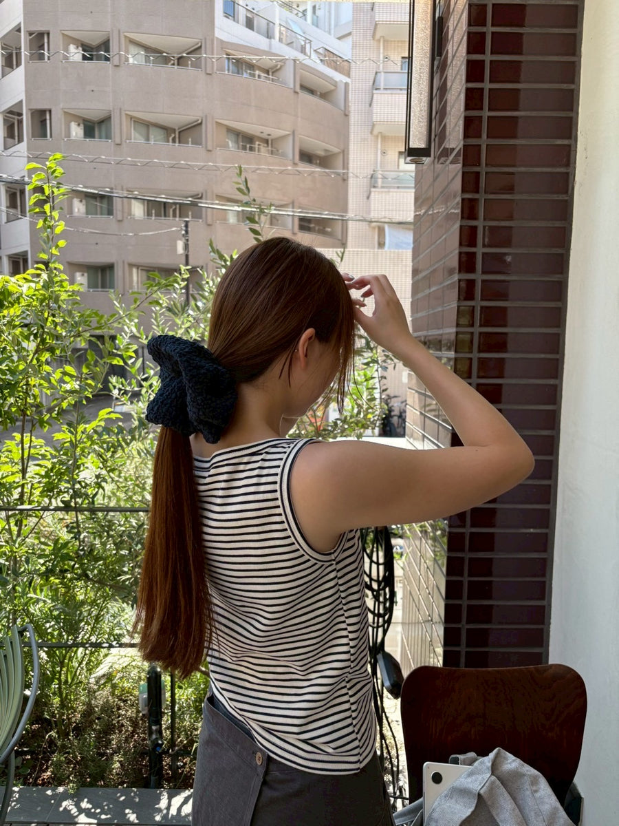 【NEW】draw Tag Big ChouChou ( Size:XL )